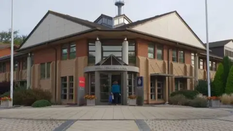 The HQ of Avon And Somerset Police and Avon Fire and Rescue in Portishead