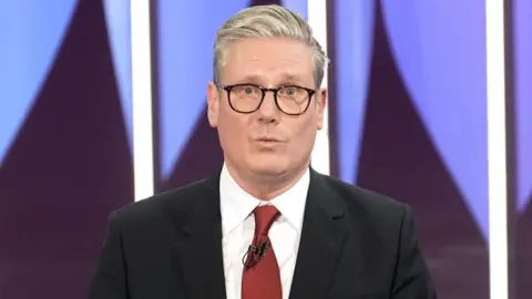 Labour leader Sir Keir Starmer speaking during a BBC Question Time Leaders' Special in York. 