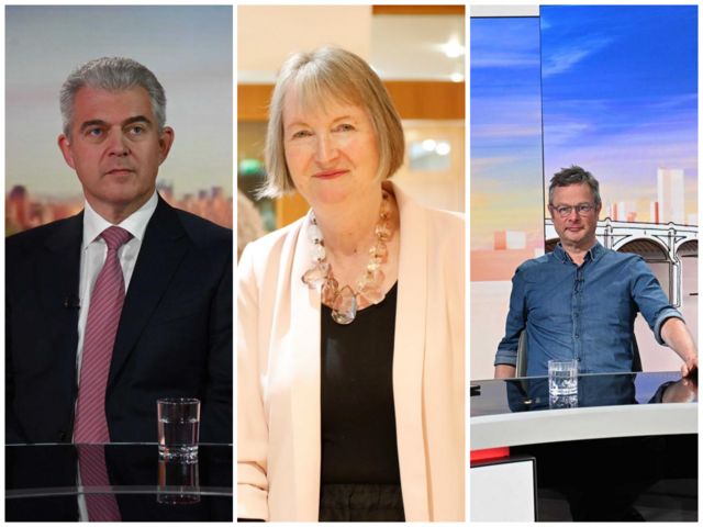 Brandon Lewis, Harriet Harman, Hugh Fearnley Whittingstall