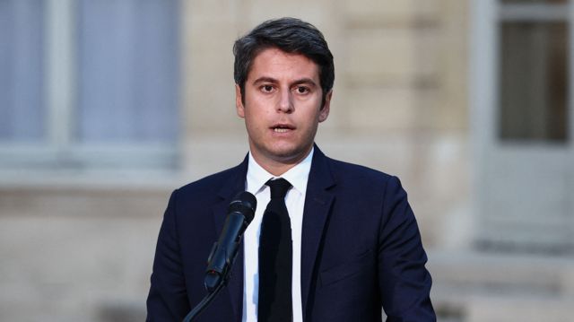 French Prime Minister Gabriel Attal