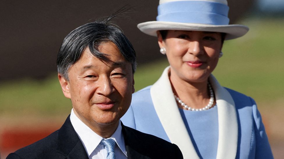 Japan's Emperor Naruhito and Empress Masako