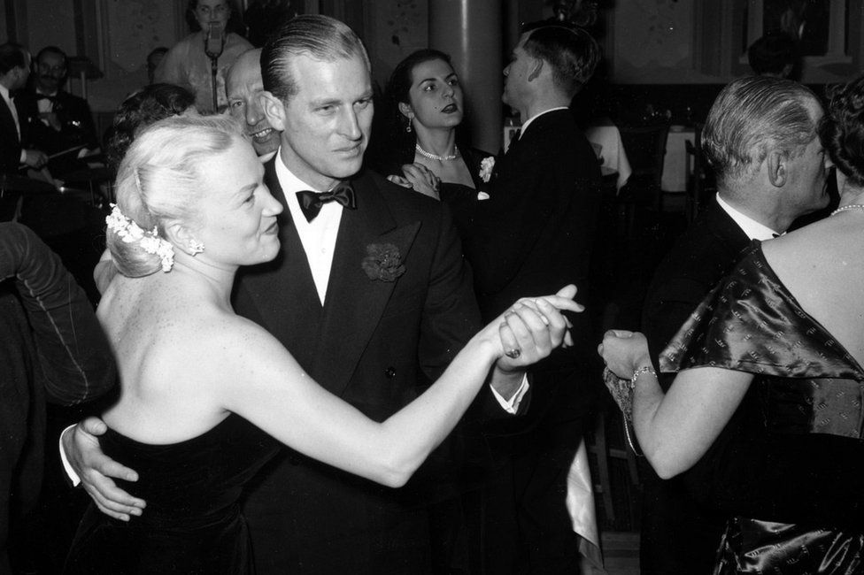 Prince Philip at function for National Playing Fields Association at Empress Club (December 1951)