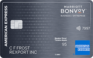 Marriott Bonvoy<sup>®</sup> Business American&nbsp;Express<sup>®*</sup> Card