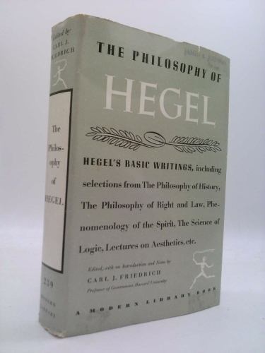 The Philosophy of Hegel (Modern Library, 239.2)