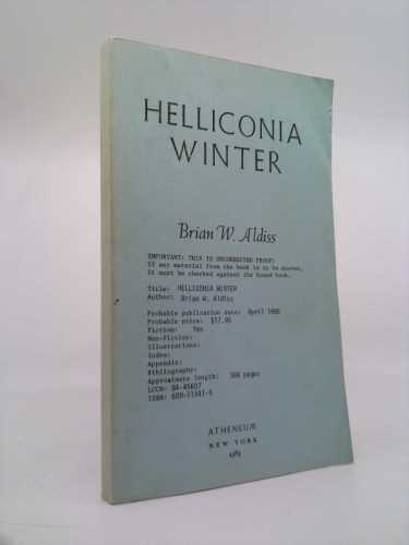 Helliconia Winter