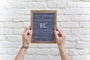 Felt Letter Board Grey