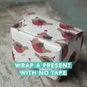 Gift Wrap without Tape