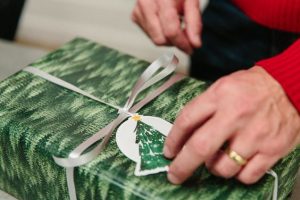 How to Wrap a Christmas Present Without Tape