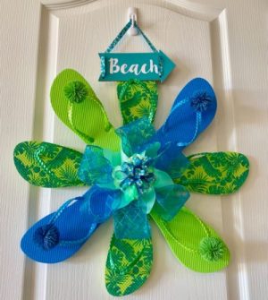 Flip Flop Wreath Project