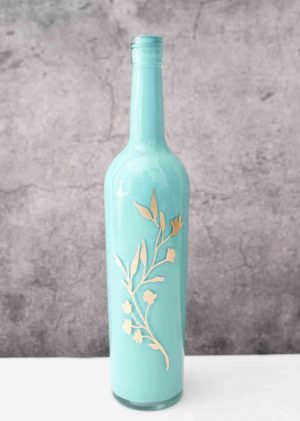 Hand Painted Wine Bottles