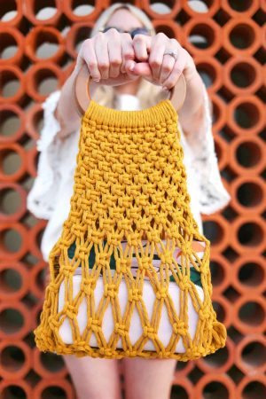 Macrame Summer Bag Tutorial