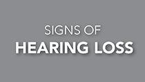 Signs of Hearing Loss