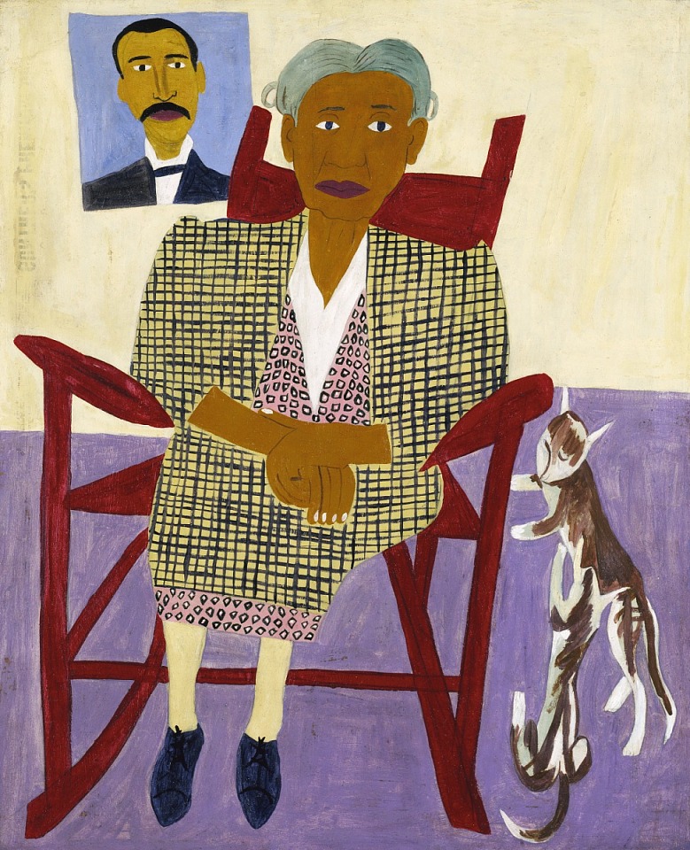 William H. Johnson, Mom and Dad, 1944, oil on paperboard, Smithsonian American Art Museum, Gift of the Harmon Foundation, 1967.59.1012