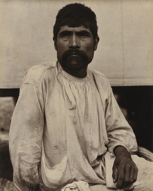 Paul Strand, Man, Tenancingo de Degollado, 1933, printed ca. 1933, platinum print, Smithsonian American Art Museum, Museum purchase through the Luisita L. and Franz H. Denghausen Endowment, 2016.40.12, © 1940, Aperture Foundation / Paul Strand Estate