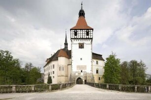 Schloss, Blatna, Tschechische Republik