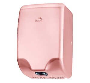 304 Stainless Steel Rose Gold Pvd Coated High Speed Hand Dryer
