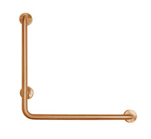 Wall Mounted Handicap Grab Bar With Satin Finish 
