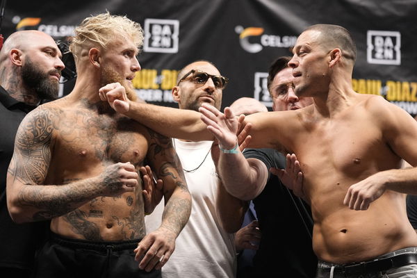 Jake Paul v Nate Diaz &#8211; Weigh-in