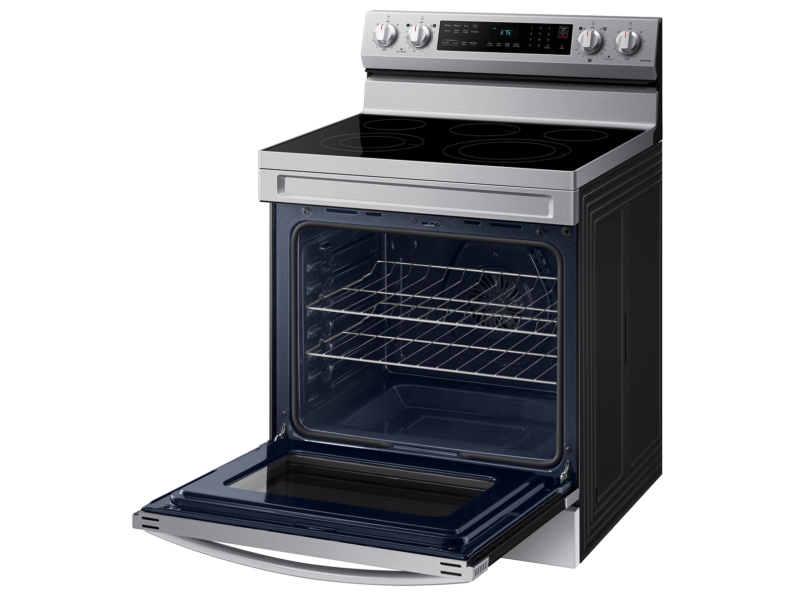 Thumbnail image of 6.3 cu. ft. Smart Freestanding Electric Range with No-Preheat Air Fry & Convection in Stainless Steel