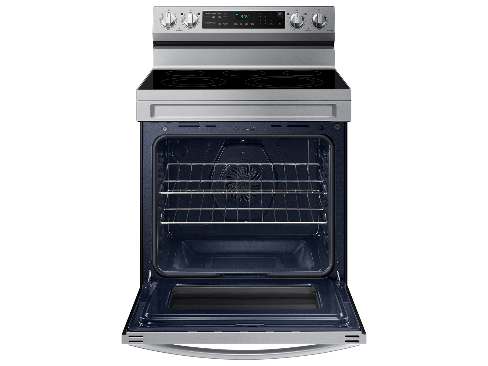 Thumbnail image of 6.3 cu. ft. Smart Freestanding Electric Range with No-Preheat Air Fry & Convection in Stainless Steel