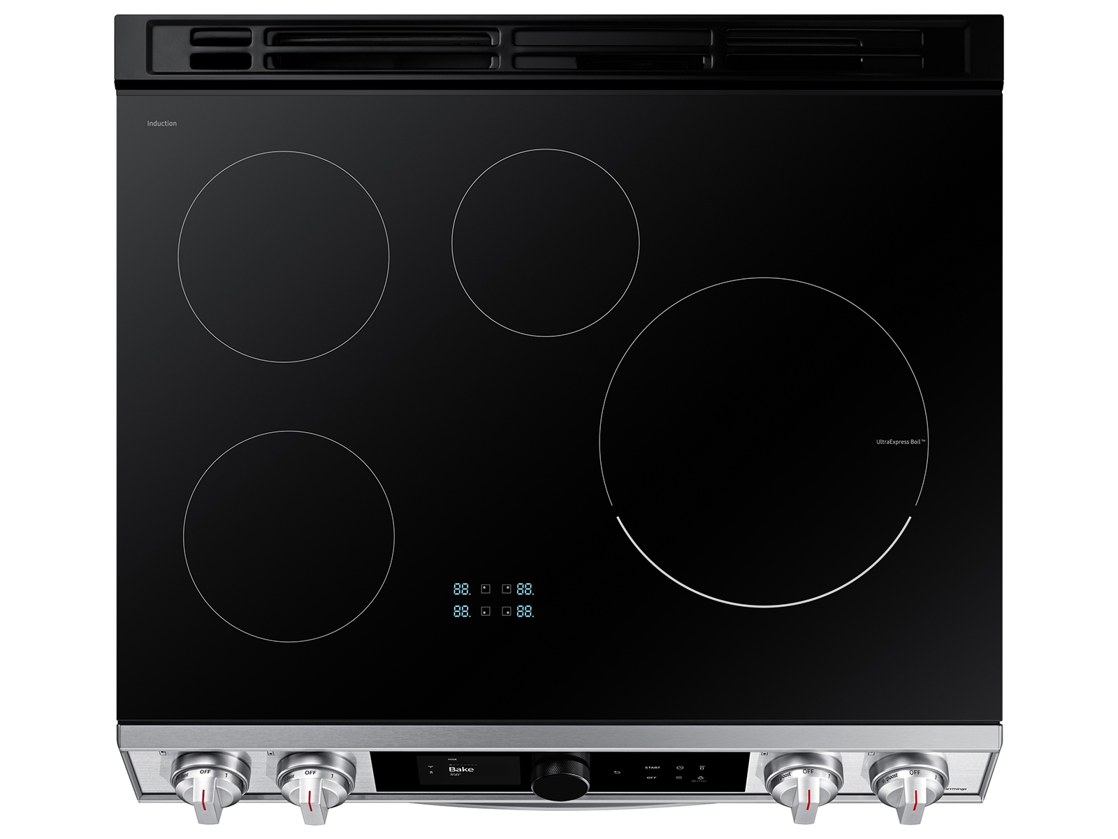 Thumbnail image of 6.3 cu. ft. Smart Slide-in Induction Range with Smart Dial & Air Fry in Stainless Steel