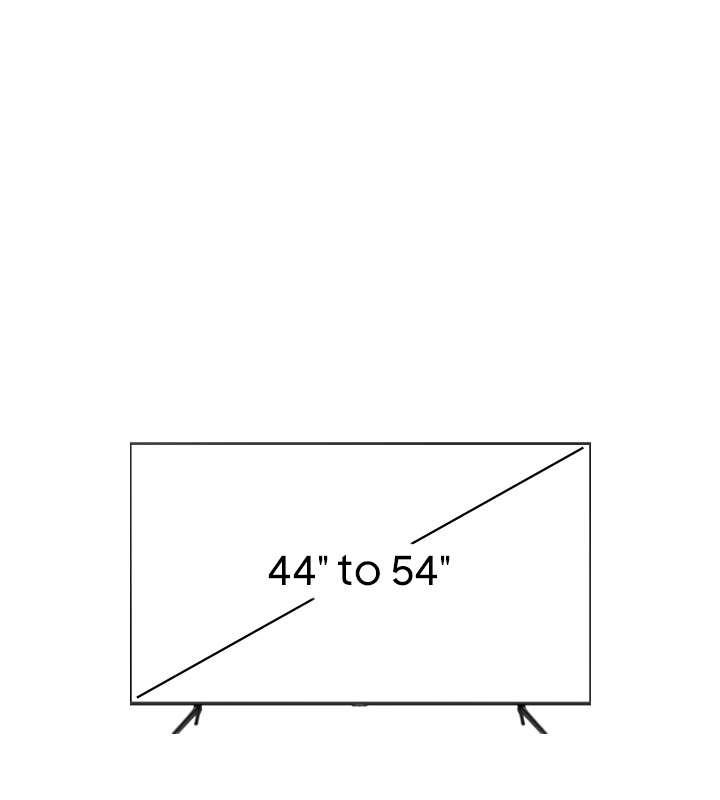 TVs 44” to 54”