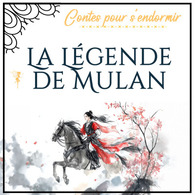 La légende de Mulan | Conte asiatique |  histoire pour dormir cover