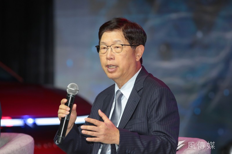 20221018-鴻海集團董事長劉揚偉18日出席2022鴻海科技日。（顏麟宇攝）