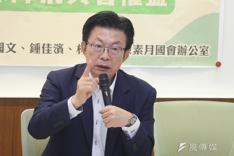 針對名嘴稱已故台南市區漁會理事長林士傑是總統賴清德的樁腳，民進黨立委郭國文（見圖）駁斥是無稽之談。（資料照，柯承惠攝）