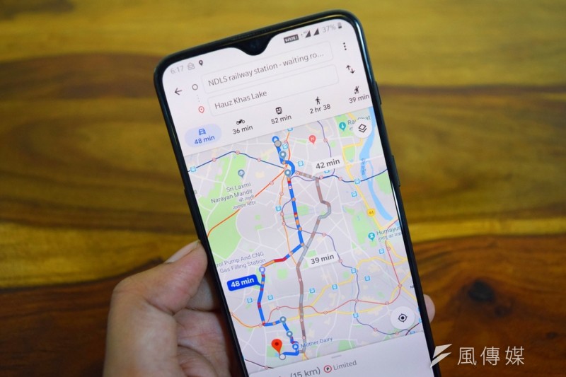 Google Maps開放「計速器」功能iOS版本。（示意圖／取自pixabay）