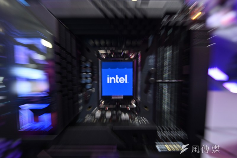 美國晶片大廠英特爾（Intel）因第2季獲利大幅衰退，日前股價慘崩，市值剩下914.4億美元。（資料照，陳昱凱攝）