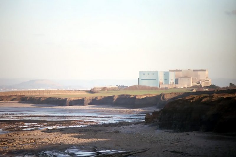 辛克利角（Hinkley Point）核電廠（Richard Baker@Wikipedia / CC BY-SA 2.0）