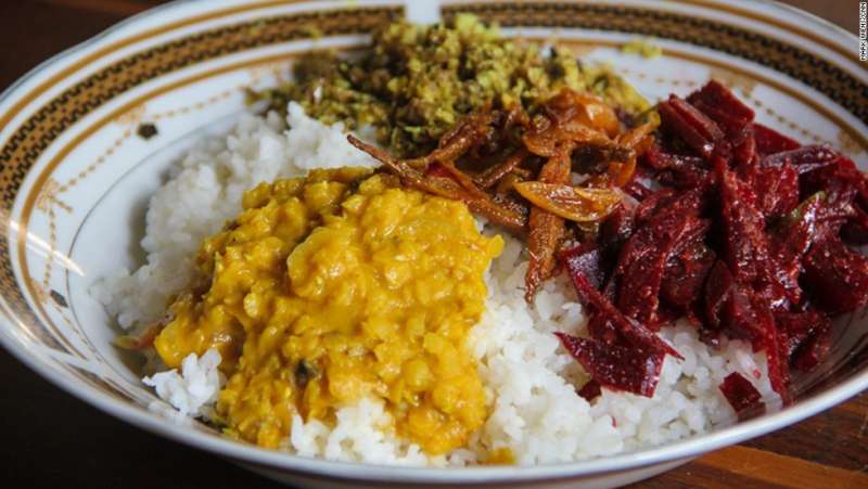 斯里蘭卡道地的黃咖哩是餐桌上經常出現的美食。（圖/女子學提供）