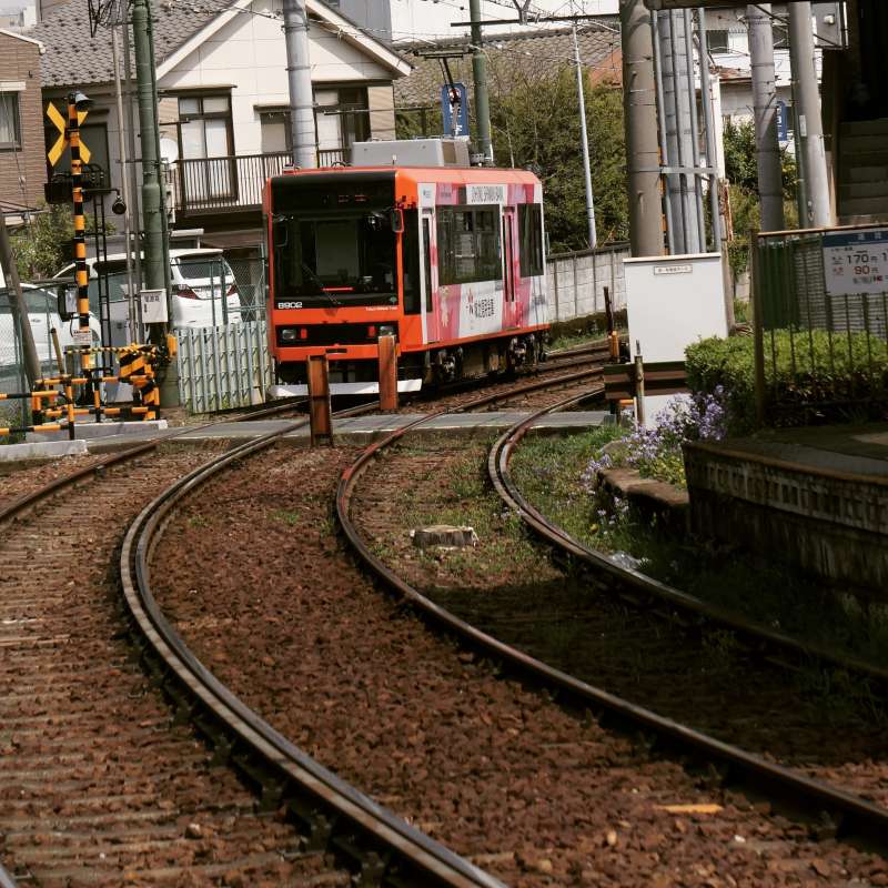 20190326-東京懷舊電車。（李清志攝）