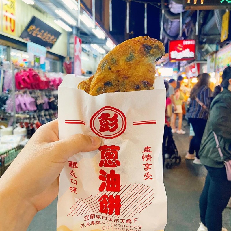 宜蘭小吃推薦：彭蔥油餅（圖／Instagram ＠pseat_提供）