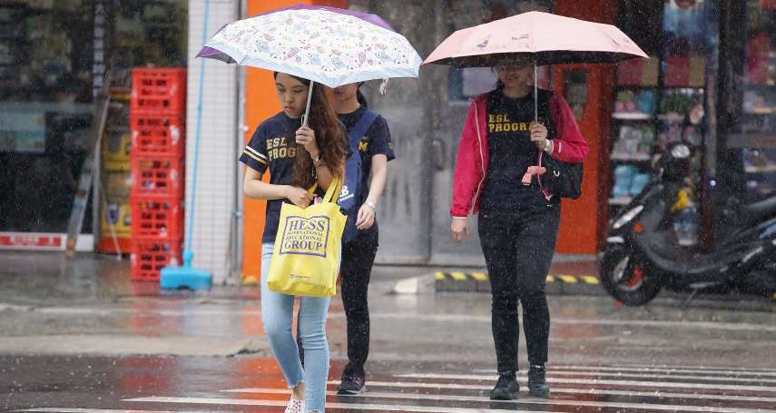 氣象預報》大雷雨炸全台！西南風增強「這3天雨勢最猛」，未來一周天氣揭曉