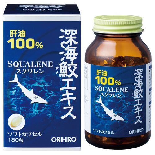 Orihiro deep-sea shark extract capsules 180 capsules