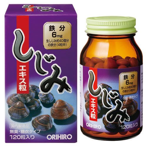 Orihiro New clam extract grain 120 capsules