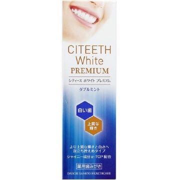 第一三共健康护理 CITEETH PREMIUM 雙重薄荷 70g