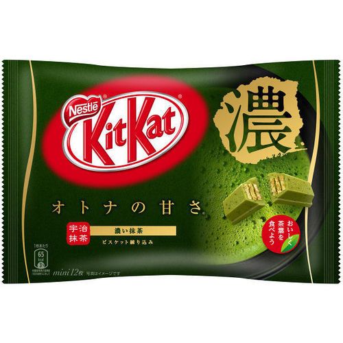 雀巢 KitKat宇治濃抹茶巧克力 12個入