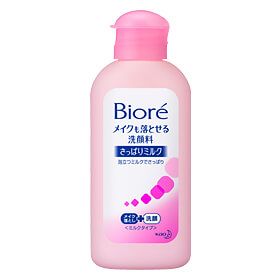 Biore Makeup washable cleanser refreshing milk [small] 60ml