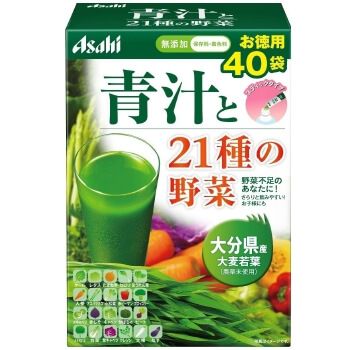 Asahi 朝日 21種蔬菜青汁 40袋