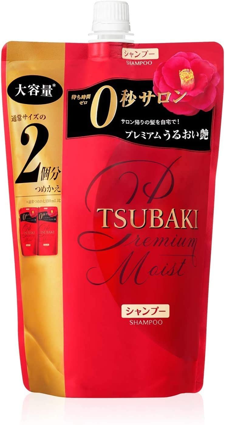 TSUBAKI Premium Moist Shampoo Refill 660ml