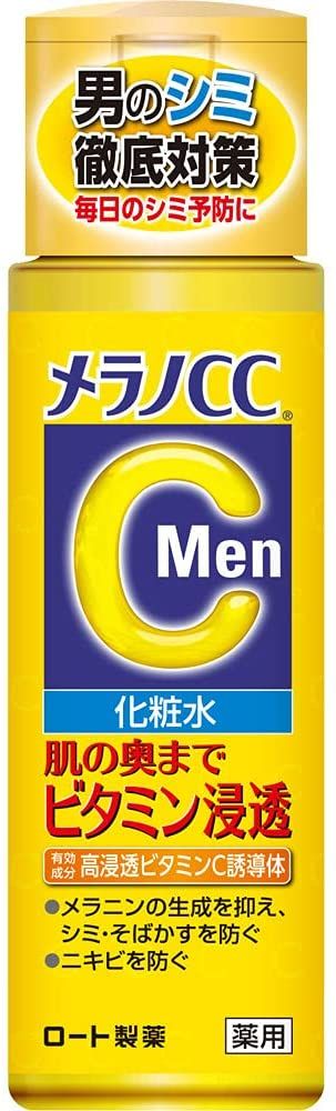 멜라노 CC Men 남성용 약용 오점 대책 미백 화장수 170ml