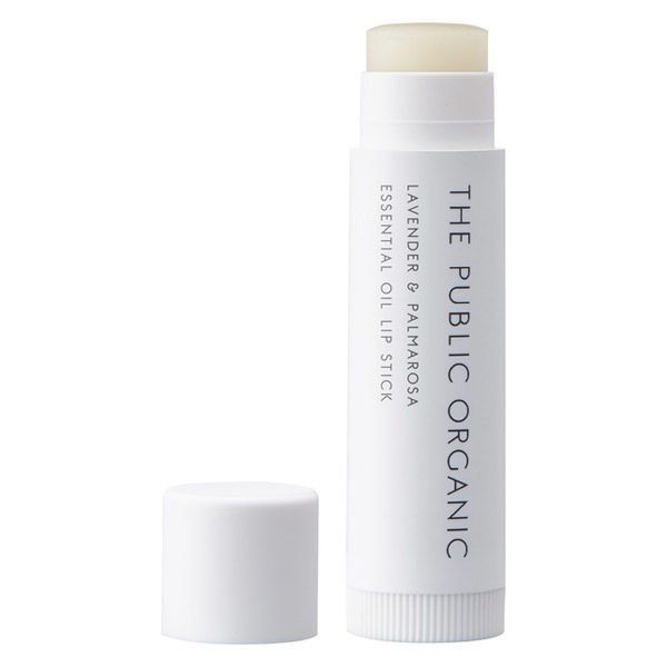 The Public Organic Super Relax Essential Oil Lip Stick (Lavender & Palmalaza Aroma) Colors 4G