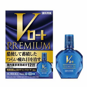 樂敦製藥 V頂級藍鑽 全能型眼藥水 15ml【第2類醫藥品】