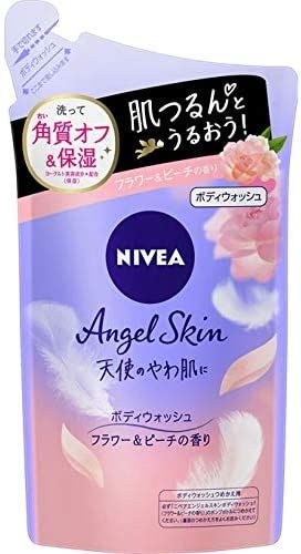 Kao Nivea Angel Skin Body Wash Flower & Peach Refills 360ml