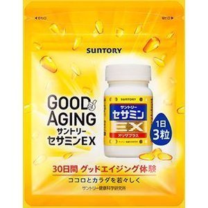 三得利 芝麻明EX 30天份 90粒 環保補充袋裝