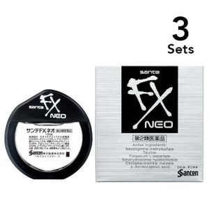 【3入組】參天 FX NEO 清涼眼藥水 12ml【第2類醫藥品】