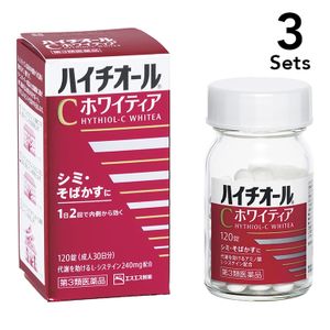 【3入組】白兔牌 HYTHIOL-C WHITEA  美白錠 120錠【第3類醫藥品】